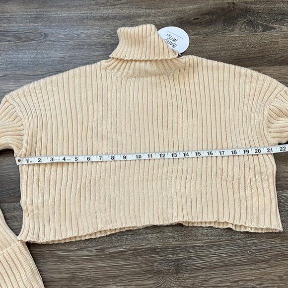 NWT Princess Polly Juelz Sweater Beige size M/L - Picture 8 of 10